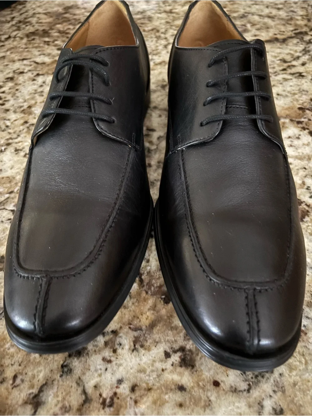 Cole Haan polished black